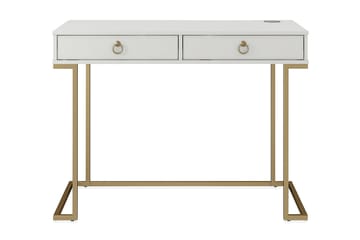 Camila Skrivbord 106 cm Vit - CosmoLiving - Möbler - Bord & matgrupp - Kontorsbord - Skrivbord