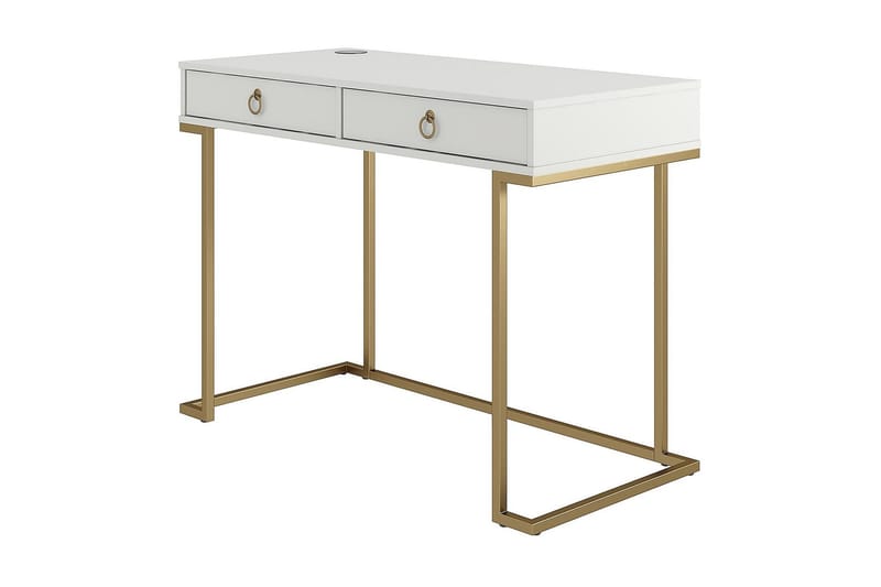 Camila Skrivbord 106 cm Vit - CosmoLiving - Möbler - Bord & matgrupp - Kontorsbord - Skrivbord