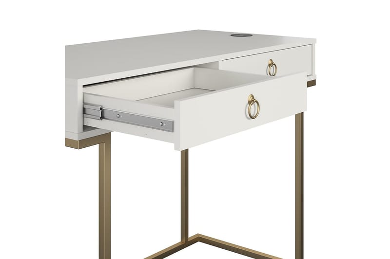 Camila Skrivbord 106 cm Vit - Möbler - Bord & matgrupp - Kontorsbord - Skrivbord