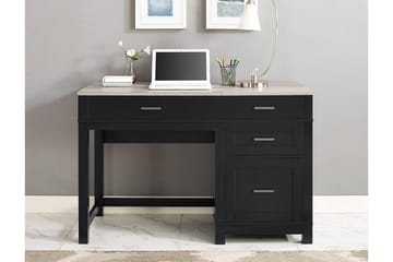 Carver Skrivbord 120 cm Svart - Dorel Home - Möbler - Bord & matgrupp - Kontorsbord - Skrivbord