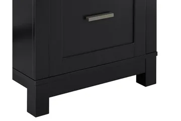 Carver Skrivbord 120 cm Svart - Dorel Home - Möbler - Bord & matgrupp - Kontorsbord - Skrivbord