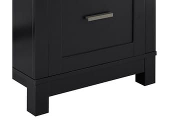 Carver Skrivbord 120 cm Svart - Dorel Home - Möbler - Bord & matgrupp - Kontorsbord - Skrivbord