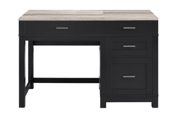 Carver Skrivbord 120 cm Svart - Dorel Home - Möbler - Bord & matgrupp - Kontorsbord - Skrivbord