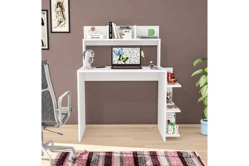 Skrivbord Chaing 104,5x55 cm Vit - Hanah Home - Möbler - Bord & matgrupp - Kontorsbord - Skrivbord