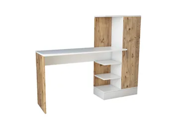 Dalran Skrivbord 152 cm - Natur/Vit - Möbler - Bord & matgrupp - Kontorsbord - Skrivbord