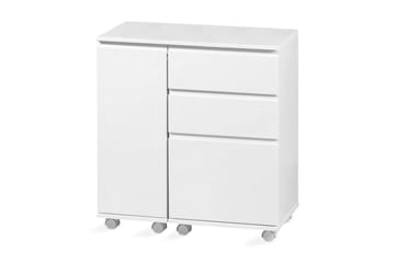 Datorbord Dillard 121 cm på Hjul - Vit - Möbler - Bord & matgrupp - Kontorsbord - Skrivbord