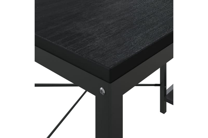Datorbord svart 110x72x70 cm spånskiva - Svart - Skrivbord - Datorbord