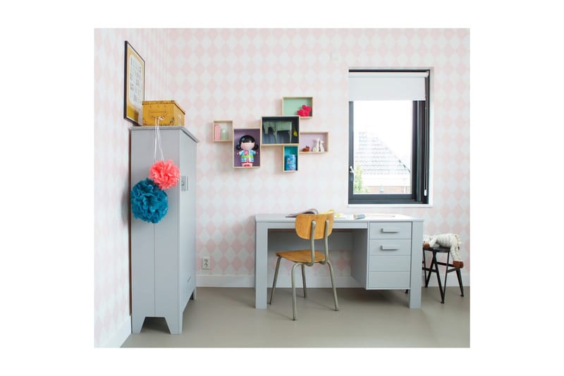 Skrivbord Dennis - Betonggrå - Möbler - Bord & matgrupp - Kontorsbord - Skrivbord