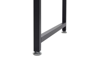 Dese Skrivbord 120 cm med Förvaring - Mörkt Trä/Vit - Möbler - Bord & matgrupp - Kontorsbord - Skrivbord