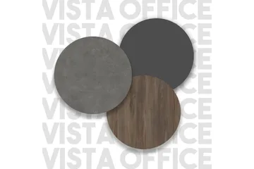 Desgrar Skrivbord 180 cm - Brun/Betonggrå/Antracit - Möbler - Bord & matgrupp - Kontorsbord - Skrivbord