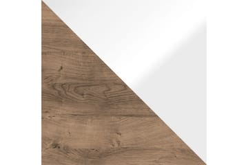 Domardon Skrivbord 130 cm med Förvaring 2 Skåp - Trä/Vit - Möbler - Bord & matgrupp - Kontorsbord - Skrivbord