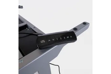 Ergo Optimal Skrivbord med 2 motor 140x80 cm Gråvit/Grå - Möbler - Bord & matgrupp - Kontorsbord - Skrivbord
