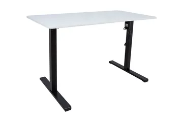 Ergo Optimal Skrivbord med motor 120x60 cm Vit - Möbler - Bord & matgrupp - Kontorsbord - Skrivbord