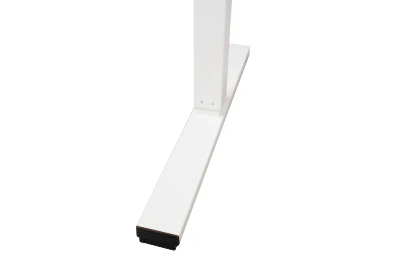 Ergo Skrivbord med 1 motor 120x60 cm Vit/ek - Möbler - Bord & matgrupp - Kontorsbord - Skrivbord