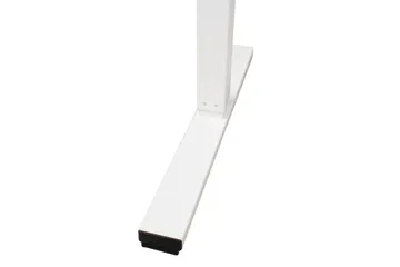 Ergo Skrivbord med 1 motor 120x60 cm Vit/ek - Möbler - Bord & matgrupp - Kontorsbord - Skrivbord