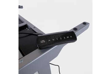 Ergosum 2 Skrivbord 140 cm Höj-och Sänkbar - Gråvit - Möbler - Bord & matgrupp - Kontorsbord - Skrivbord