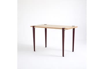 Skrivbord Eridanos 60x120 cm Mörkbrun
