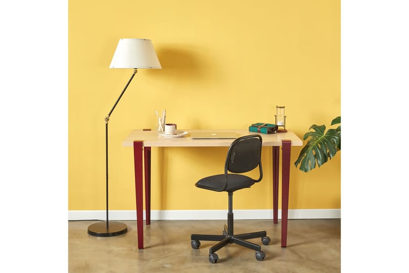 Skrivbord Eridanos 60x120 cm Mörkbrun - Hanah Home - Möbler - Bord & matgrupp - Kontorsbord - Skrivbord