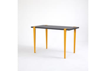 Skrivbord Eridanos 60x120 cm Svart/Gul