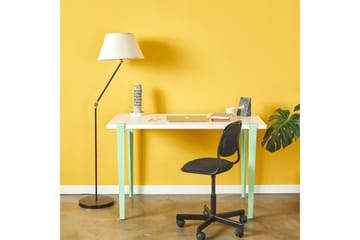 Skrivbord Eridanos 60x120 cm Vit/Blå/Grön