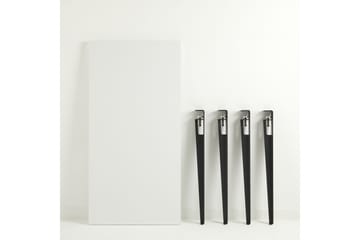 Skrivbord Eridanos 60x120 cm Vit/Svart - Hanah Home - Möbler - Bord & matgrupp - Kontorsbord - Skrivbord