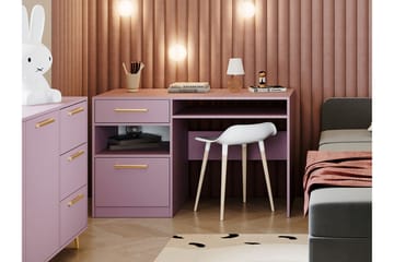 Escaldes Skrivbord 125 cm - Lila - Möbler - Bord & matgrupp - Kontorsbord - Skrivbord