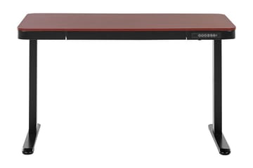 Farhan Skrivbord 60x120 cm - Mörkt trä/Svart - Möbler - Bord & matgrupp - Kontorsbord - Skrivbord