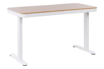 Farhan Skrivbord 60x120 cm - Vit/Ljust trä - Möbler - Bord & matgrupp - Kontorsbord - Skrivbord