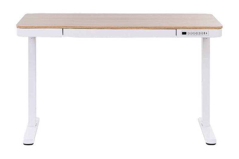 Farhan Skrivbord 60x120 cm - Vit/Ljust trä - Möbler - Bord & matgrupp - Kontorsbord - Skrivbord