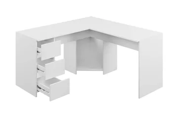 Fotyn Skrivbord 142 cm - Vit - Möbler - Bord & matgrupp - Kontorsbord - Skrivbord