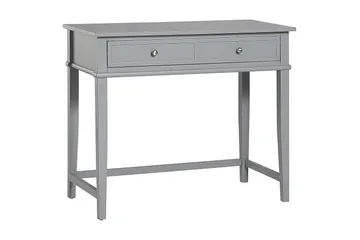 Franklin Skrivbord 90 cm med Förvaring Låda Grå - Dorel Home - Möbler - Bord & matgrupp - Kontorsbord - Skrivbord