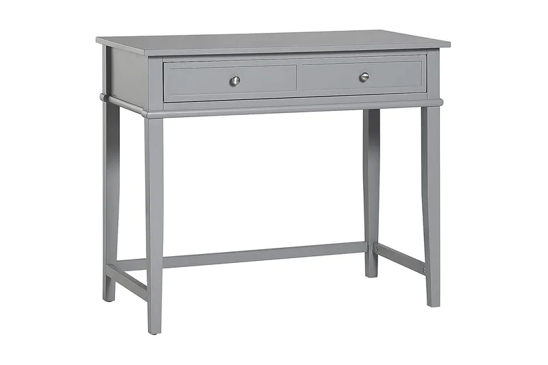 Franklin Skrivbord 90 cm med Förvaring Låda Grå - Dorel Home - Möbler - Bord & matgrupp - Kontorsbord - Skrivbord