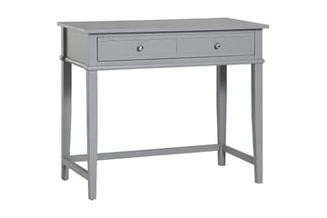 Franklin Skrivbord 90 cm med Förvaring Låda Grå - Dorel Home - Möbler - Bord & matgrupp - Kontorsbord - Skrivbord