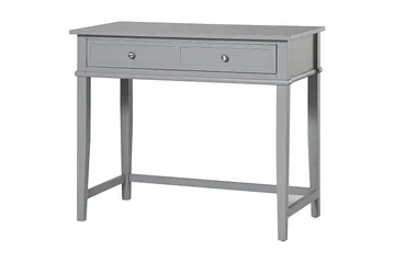 Franklin Skrivbord 90 cm med Förvaring Låda Grå - Dorel Home - Möbler - Bord & matgrupp - Kontorsbord - Skrivbord