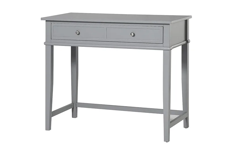 Franklin Skrivbord 90 cm med Förvaring Låda Grå - Dorel Home - Möbler - Bord & matgrupp - Kontorsbord - Skrivbord