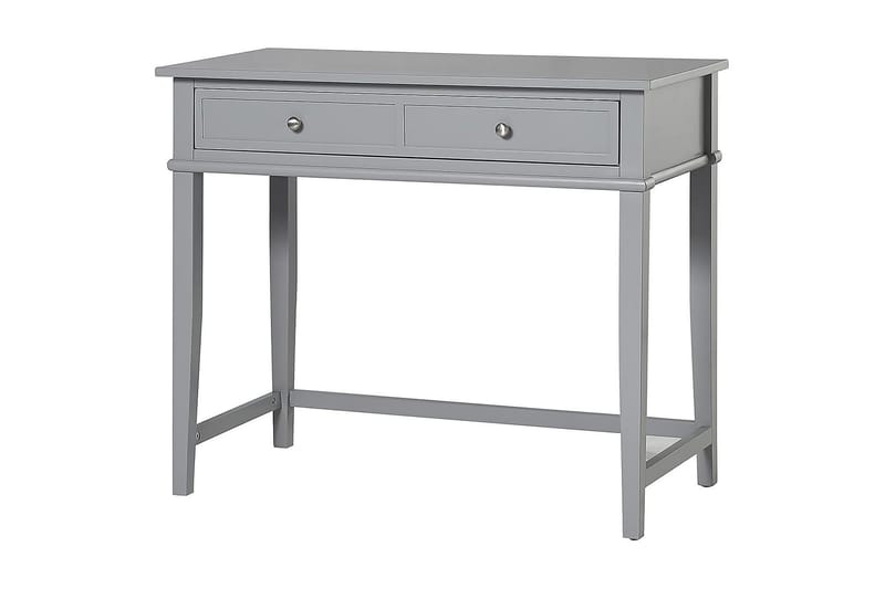 Franklin Skrivbord 90 cm med Förvaring Låda Grå - Dorel Home - Möbler - Bord & matgrupp - Kontorsbord - Skrivbord