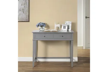 Franklin Skrivbord 90 cm med Förvaring Låda Grå - Dorel Home - Möbler - Bord & matgrupp - Kontorsbord - Skrivbord