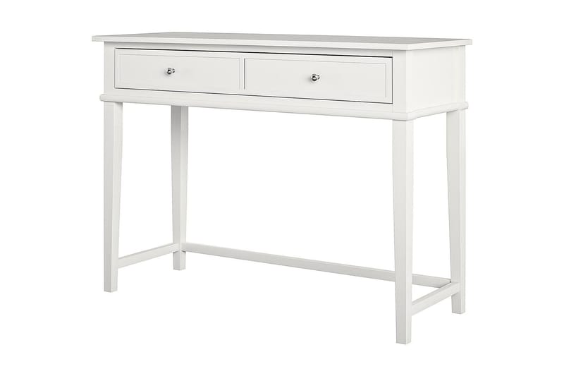 Franklin Skrivbord 90 cm med Förvaring Låda Vit - Dorel Home - Möbler - Bord & matgrupp - Kontorsbord - Skrivbord