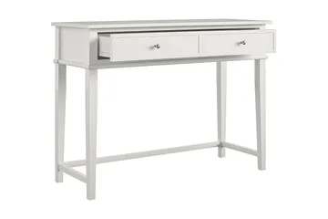 Franklin Skrivbord 90 cm med Förvaring Låda Vit - Dorel Home - Möbler - Bord & matgrupp - Kontorsbord - Skrivbord