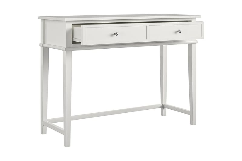Franklin Skrivbord 90 cm med Förvaring Låda Vit - Dorel Home - Möbler - Bord & matgrupp - Kontorsbord - Skrivbord