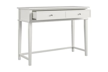 Franklin Skrivbord 90 cm med Förvaring Låda Vit - Dorel Home - Möbler - Bord & matgrupp - Kontorsbord - Skrivbord