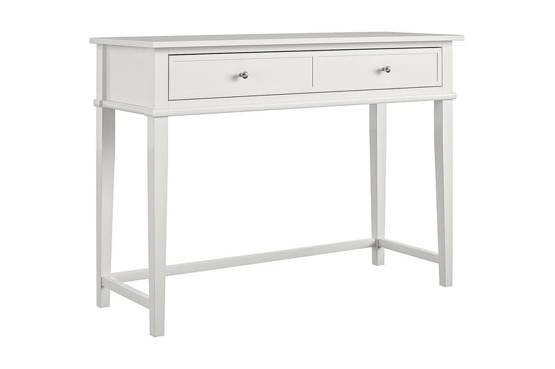 Franklin Skrivbord 90 cm med Förvaring Låda Vit - Dorel Home - Möbler - Bord & matgrupp - Kontorsbord - Skrivbord