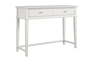 Franklin Skrivbord 90 cm med Förvaring Låda Vit - Dorel Home - Möbler - Bord & matgrupp - Kontorsbord - Skrivbord