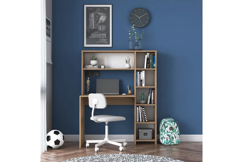 Freal Skrivbord 113 cm - Natur - Möbler - Bord & matgrupp - Kontorsbord - Skrivbord