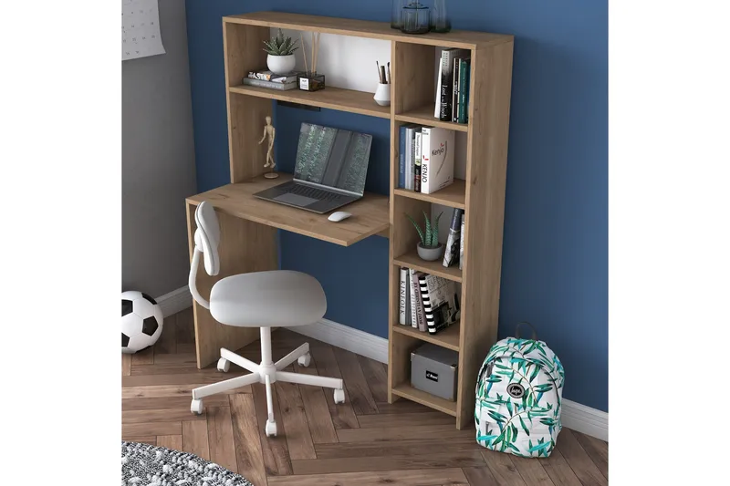 Freal Skrivbord 113 cm - Natur - Möbler - Bord & matgrupp - Kontorsbord - Skrivbord