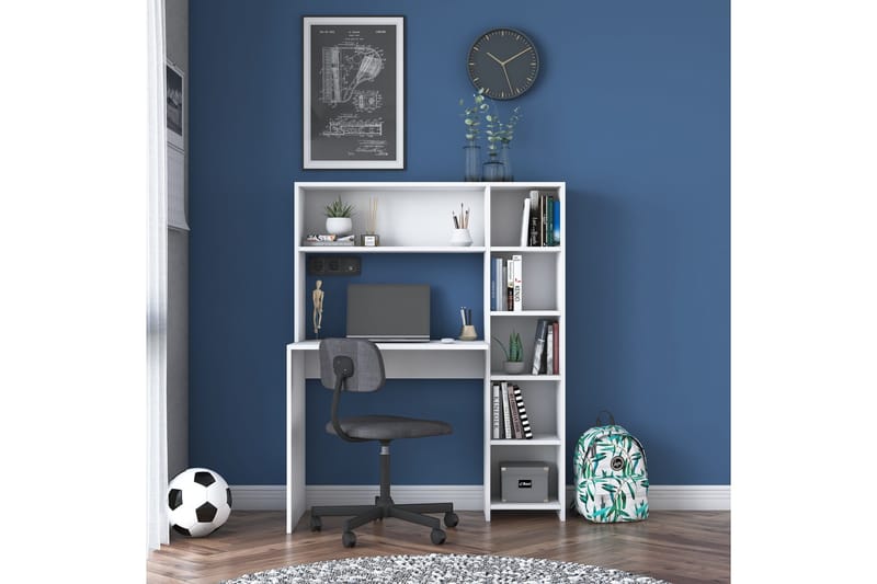 Freal Skrivbord 113 cm - Vit - Möbler - Bord & matgrupp - Kontorsbord - Skrivbord