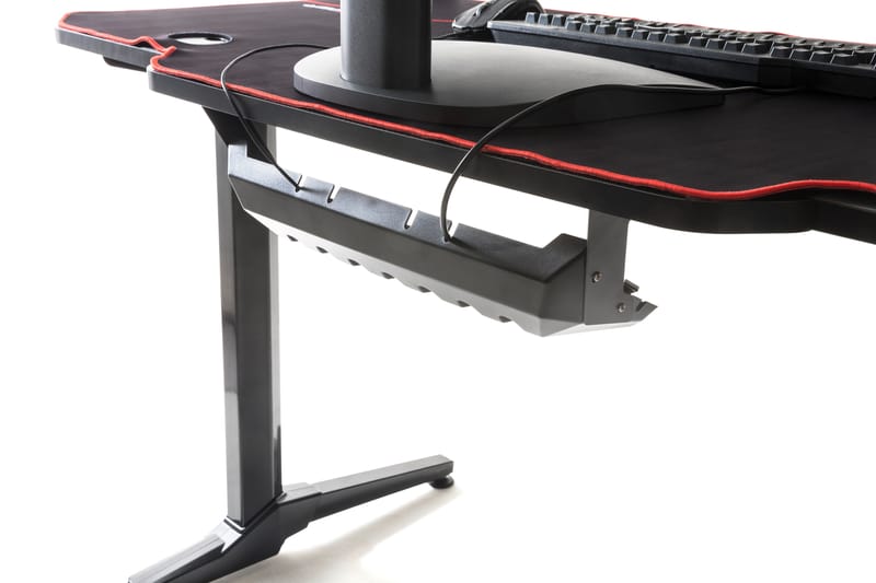 Gaming Skrivbord Ingleby 2 140 cm - Svart - Skrivbord - Datorbord