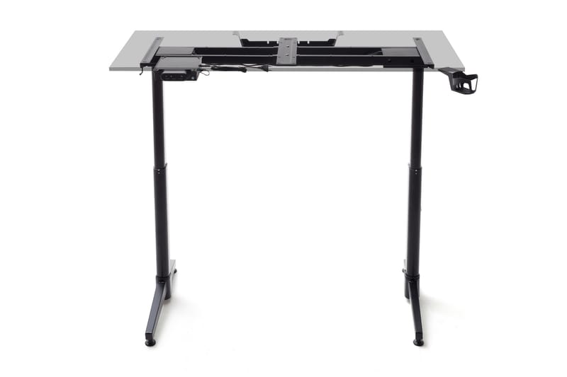 Gaming Skrivbord Ingleby 7 Höj - och Sänkbart 140 cm T-ram - Svart - Skrivbord - Höj och sänkbart skrivbord - Datorbord