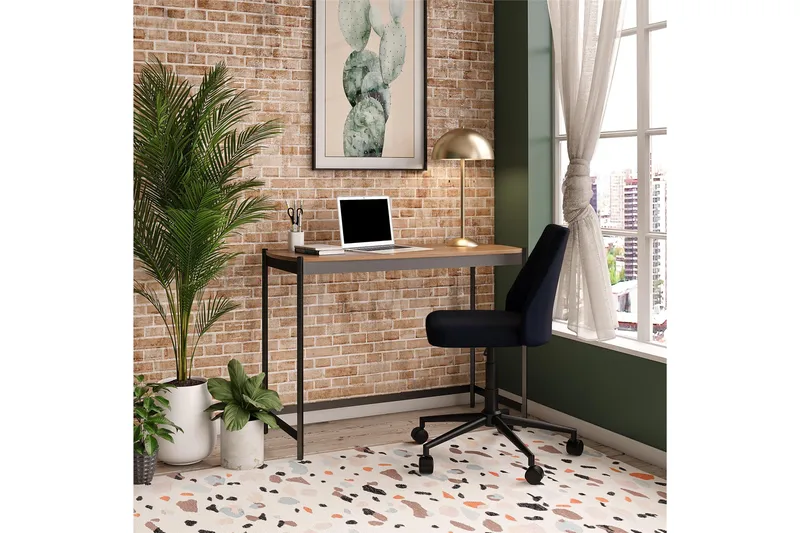 Genadi Skrivbord - Grå - Möbler - Bord & matgrupp - Kontorsbord - Skrivbord