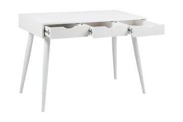 Gradina Skrivbord 110 cm med Förvaring 3 Lådor - Vit - Möbler - Bord & matgrupp - Kontorsbord - Skrivbord